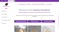 Desktop Screenshot of interculturels.com